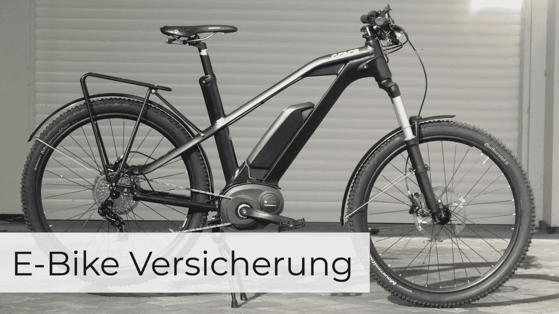 Versicherung für E-Bike